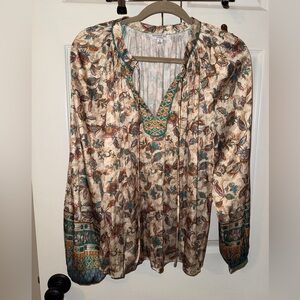 Current Air Women’s Multicolor Floral Blouse